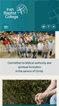 Mobile Screenshot of irishbaptistcollege.co.uk